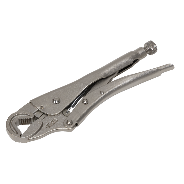 Sealey AK6872 235mm Locking Pliers Round Jaws 0-50mm Capacity