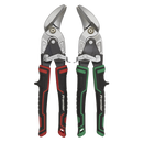 Sealey AK69072 2pc High Leverage Offset Aviation Tin Snip Set