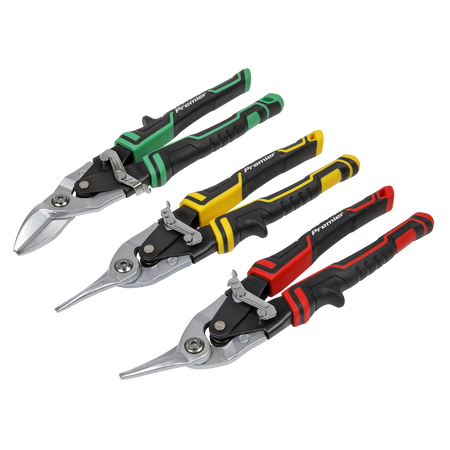 Sealey AK69073 High Leverage Aviation Tin Snip Set