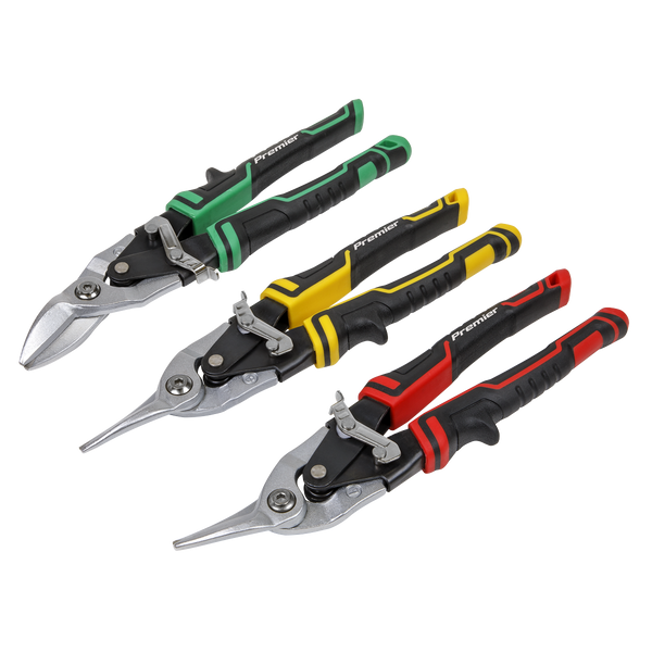 Sealey AK69073 High Leverage Aviation Tin Snip Set