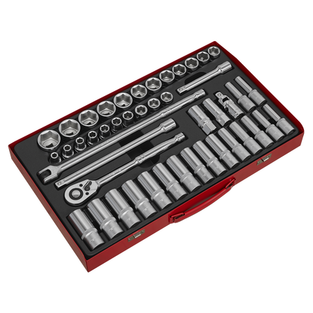 Sealey AK6941 46pc 1/2"Sq Drive Socket Set