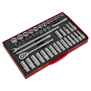 Sealey AK6941 46pc 1/2"Sq Drive Socket Set
