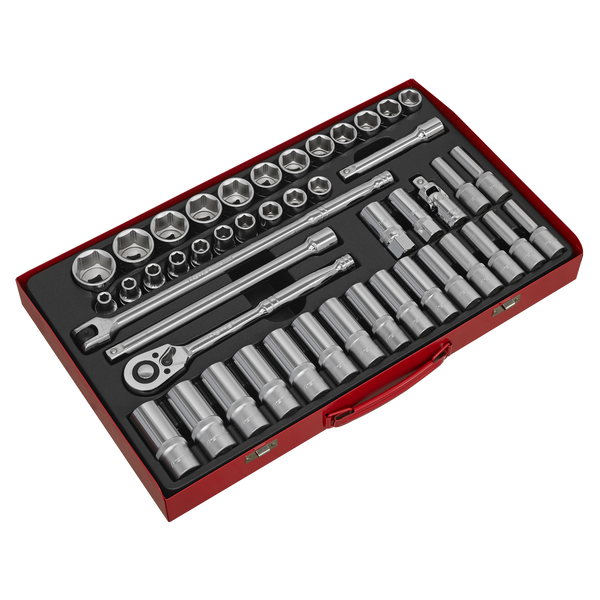Sealey AK6941 46pc 1/2"Sq Drive Socket Set