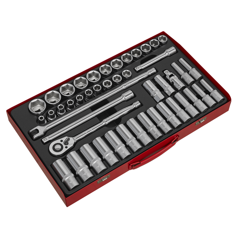 Sealey AK6941 46pc 1/2"Sq Drive Socket Set