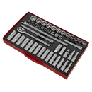 Sealey AK6941 46pc 1/2"Sq Drive Socket Set