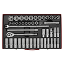 Sealey AK6941 46pc 1/2"Sq Drive Socket Set