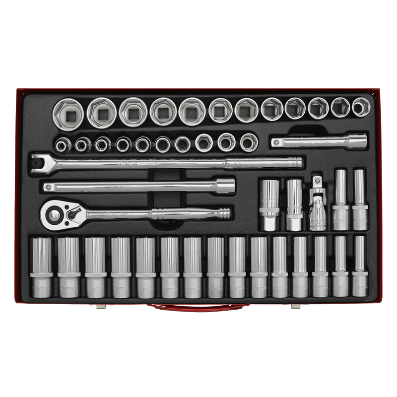 Sealey AK6941 46pc 1/2"Sq Drive Socket Set