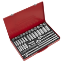 Sealey AK6942 50pc 3/8" & 1/2"Sq Drive Socket Set