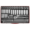 Sealey AK6942 50pc 3/8" & 1/2"Sq Drive Socket Set