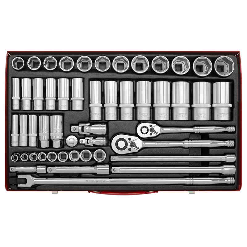 Sealey AK6942 50pc 3/8" & 1/2"Sq Drive Socket Set