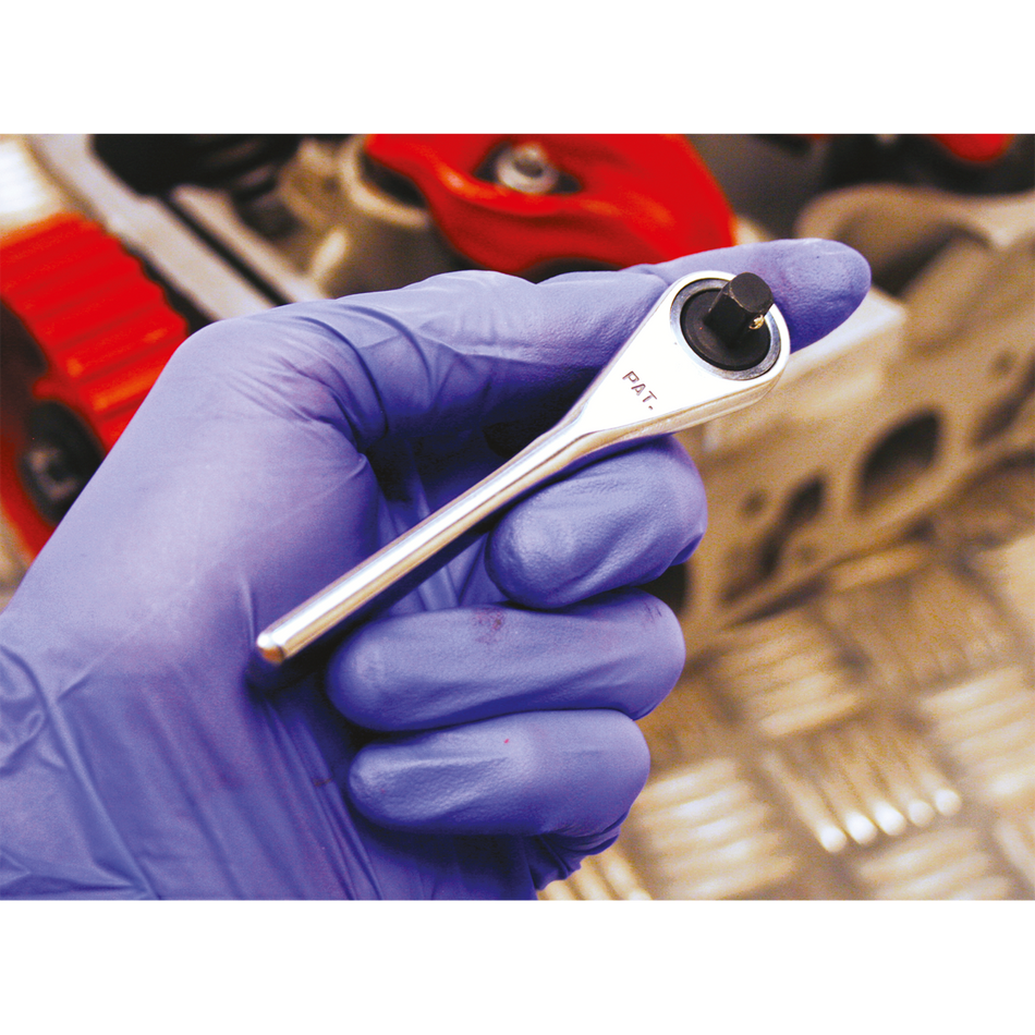 Sealey AK6960 1/4"Sq Drive Stainless Steel Micro Ratchet Wrench