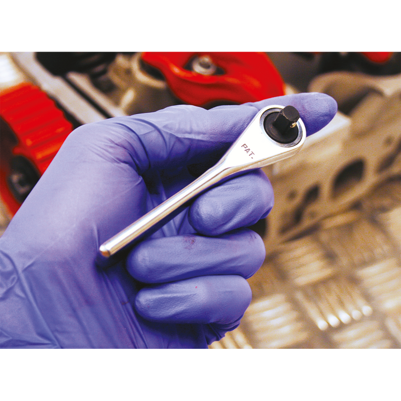 Sealey AK6960 1/4"Sq Drive Stainless Steel Micro Ratchet Wrench