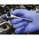 Sealey AK6961 1/4"Hex Stainless Steel Micro Ratchet Bit Driver