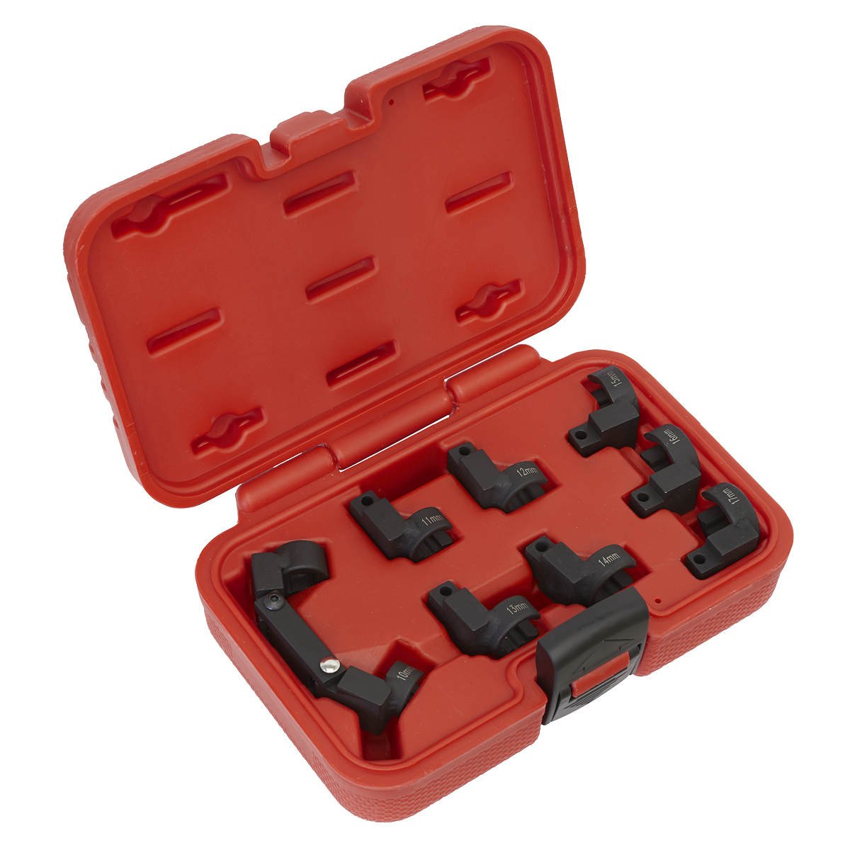 Sealey AK6985 9pc 3/8"Sq Drive Injector Pipe Socket Set