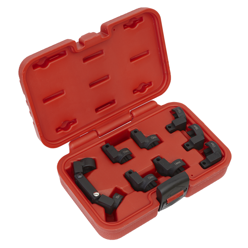 Sealey AK6985 9pc 3/8"Sq Drive Injector Pipe Socket Set