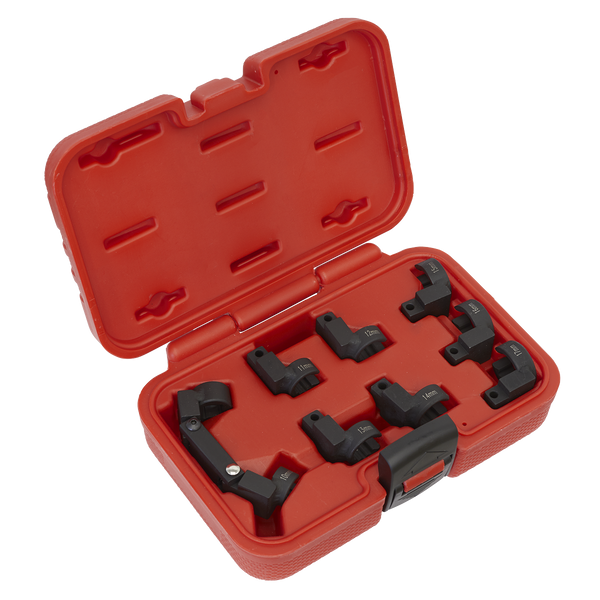Sealey AK6985 9pc 3/8"Sq Drive Injector Pipe Socket Set