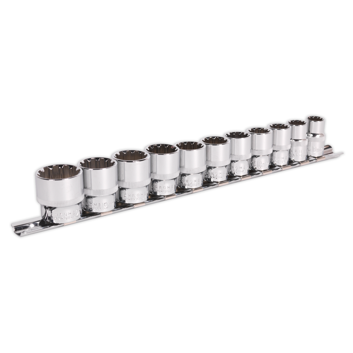 Sealey AK69911 11pc 3/8"Sq Drive Total Drive Socket Set