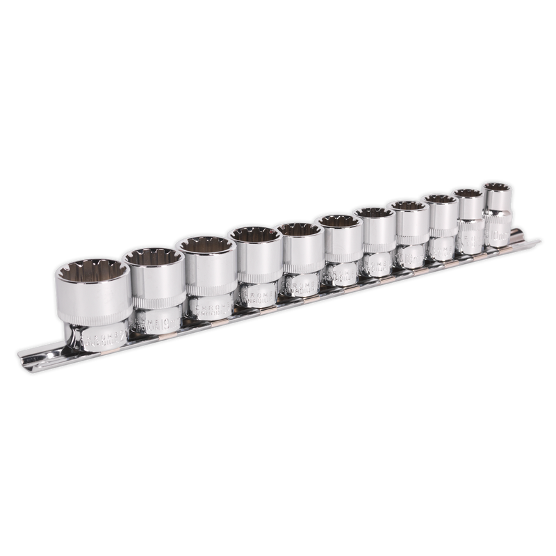Sealey AK69911 11pc 3/8"Sq Drive Total Drive Socket Set