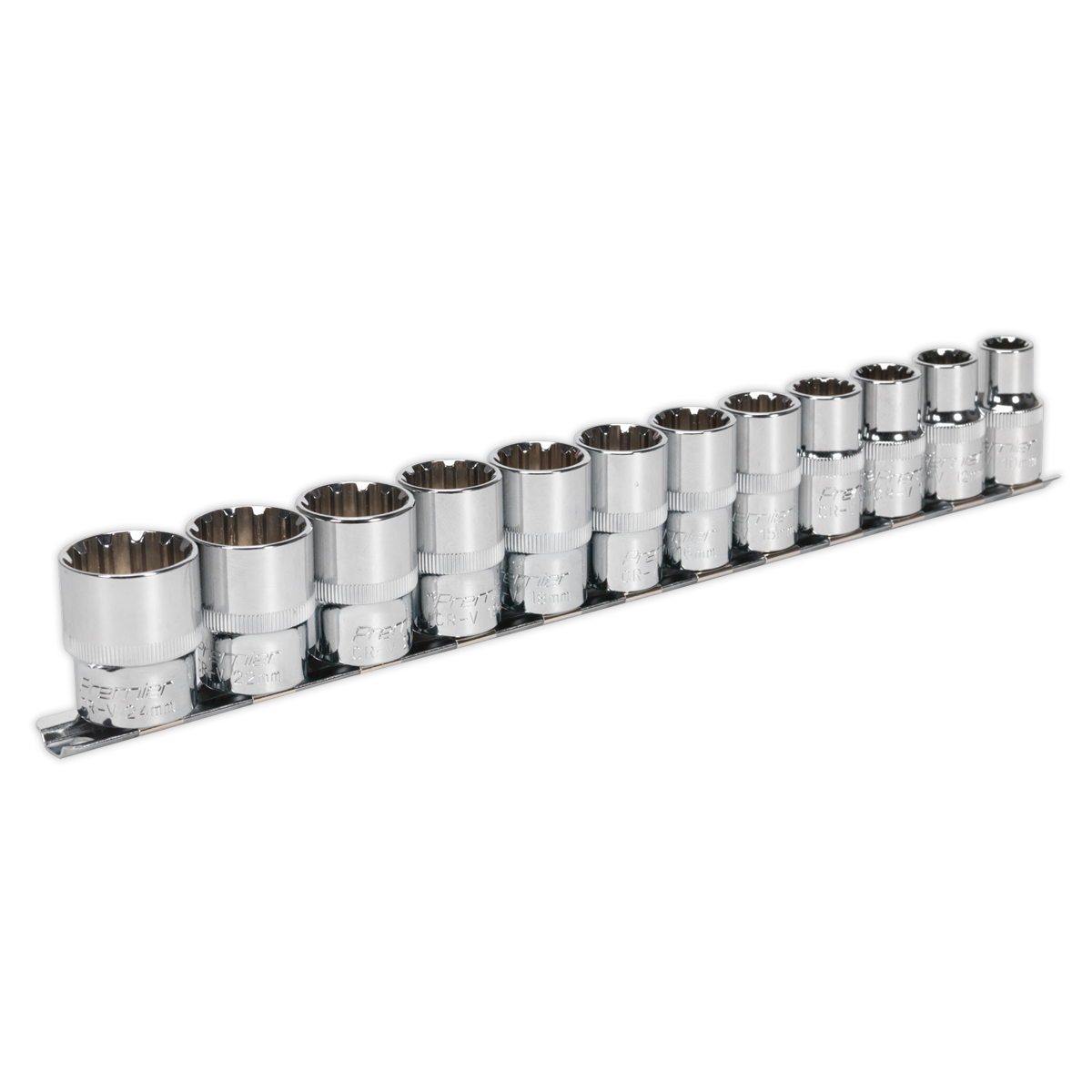 Sealey AK70612 12pc 1/2"Sq Drive Total Drive Socket Set