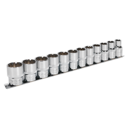 Sealey AK70612 12pc 1/2"Sq Drive Total Drive Socket Set