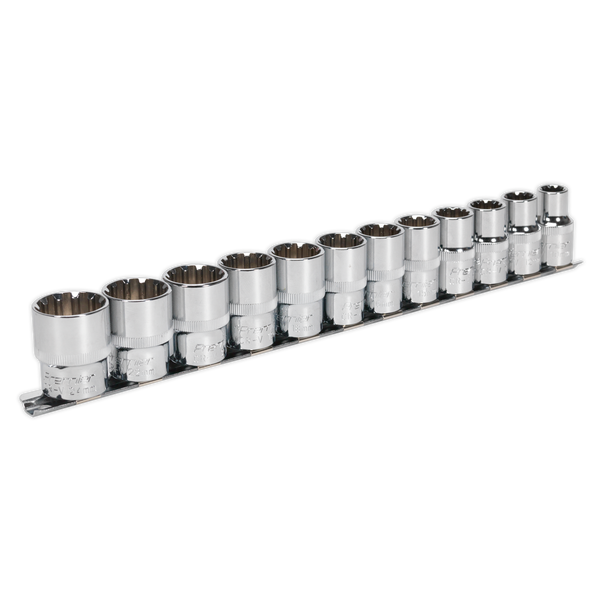 Sealey AK70612 12pc 1/2"Sq Drive Total Drive Socket Set