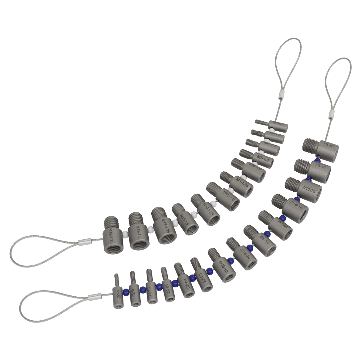 Sealey AK70NBC Nut & Bolt Thread Checker Imperial/Metric