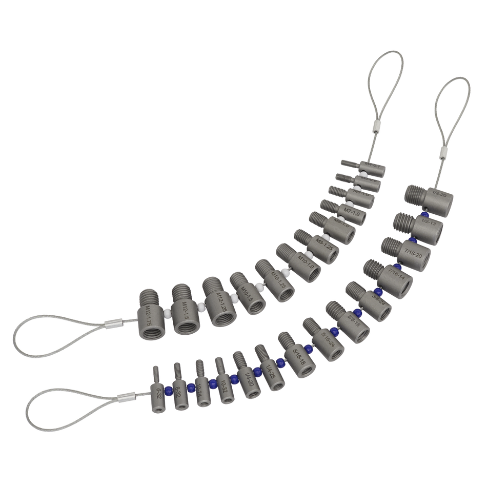 Sealey AK70NBC Nut & Bolt Thread Checker Imperial/Metric