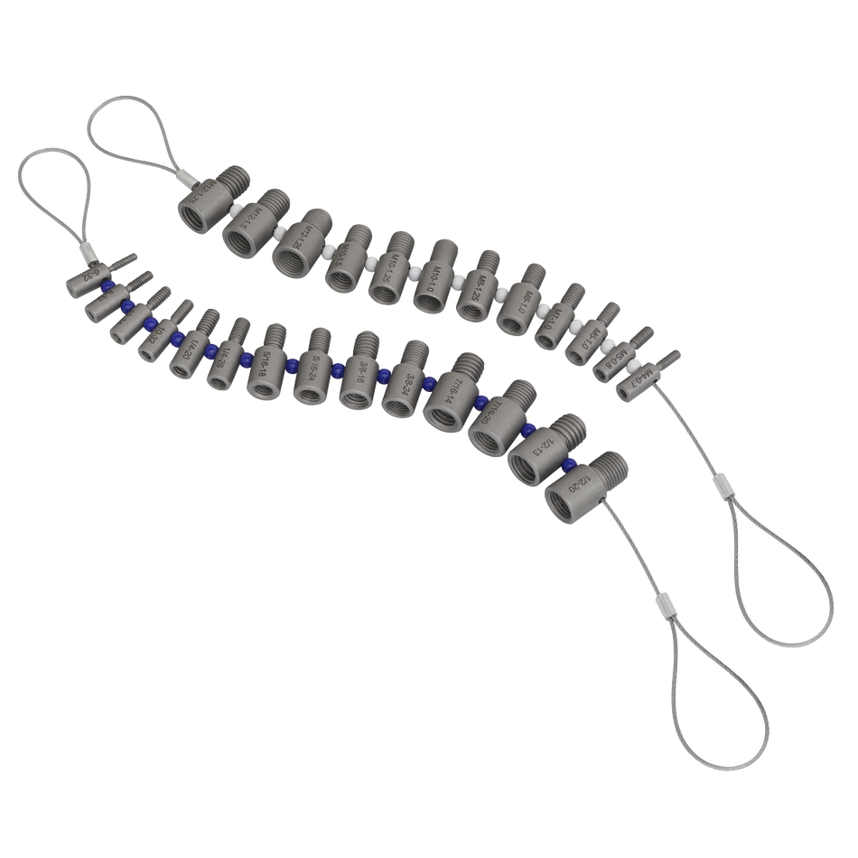 Sealey AK70NBC Nut & Bolt Thread Checker Imperial/Metric