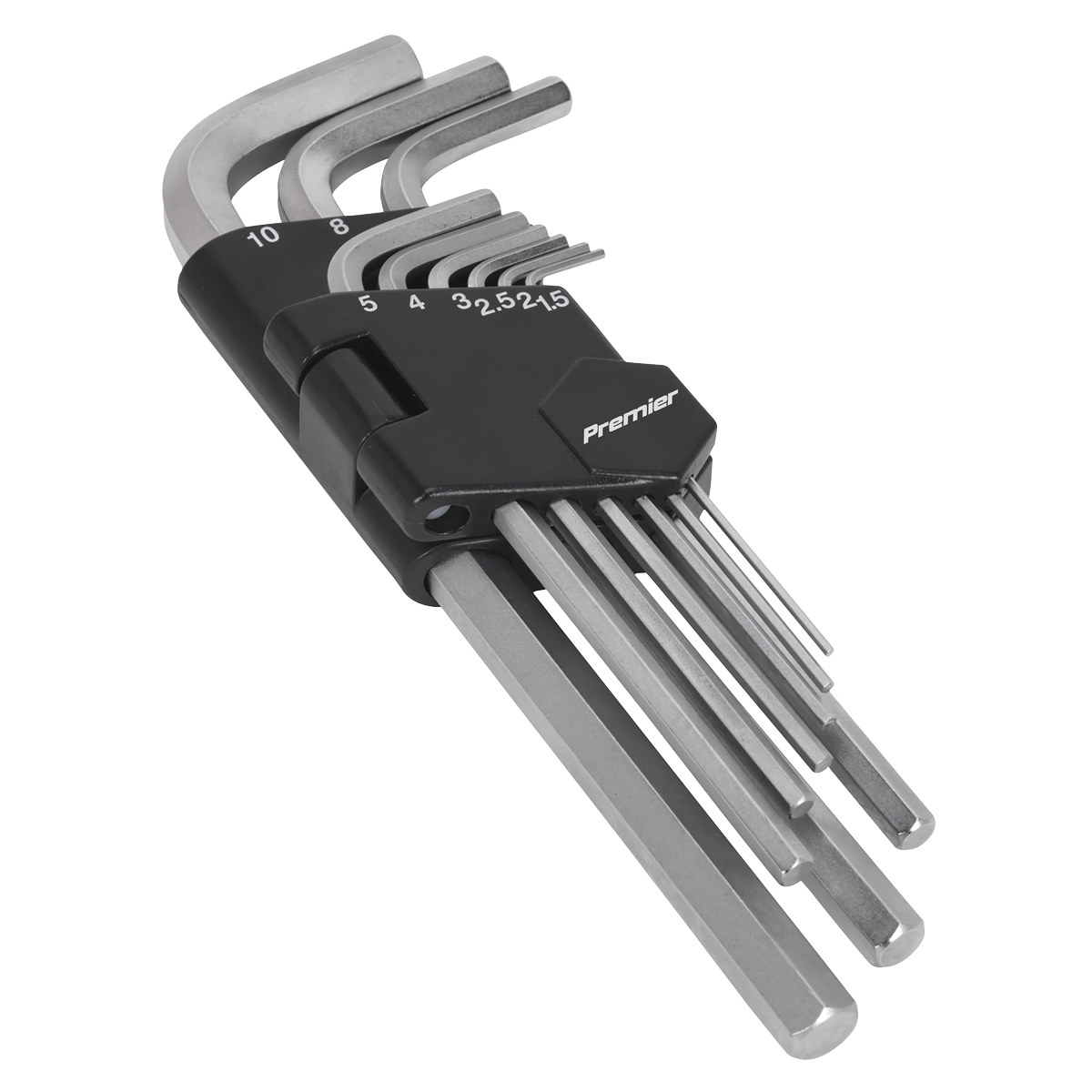 Sealey AK7136 9pc Long Hex Key Set