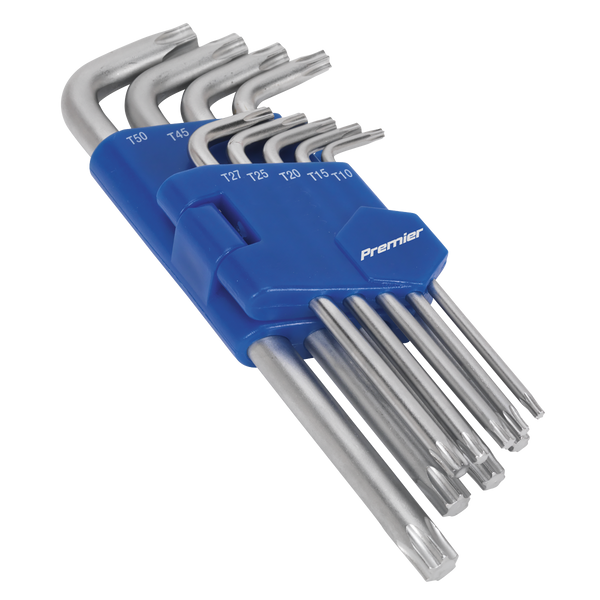Sealey AK7142 9pc Long TRX-Star* Key Set
