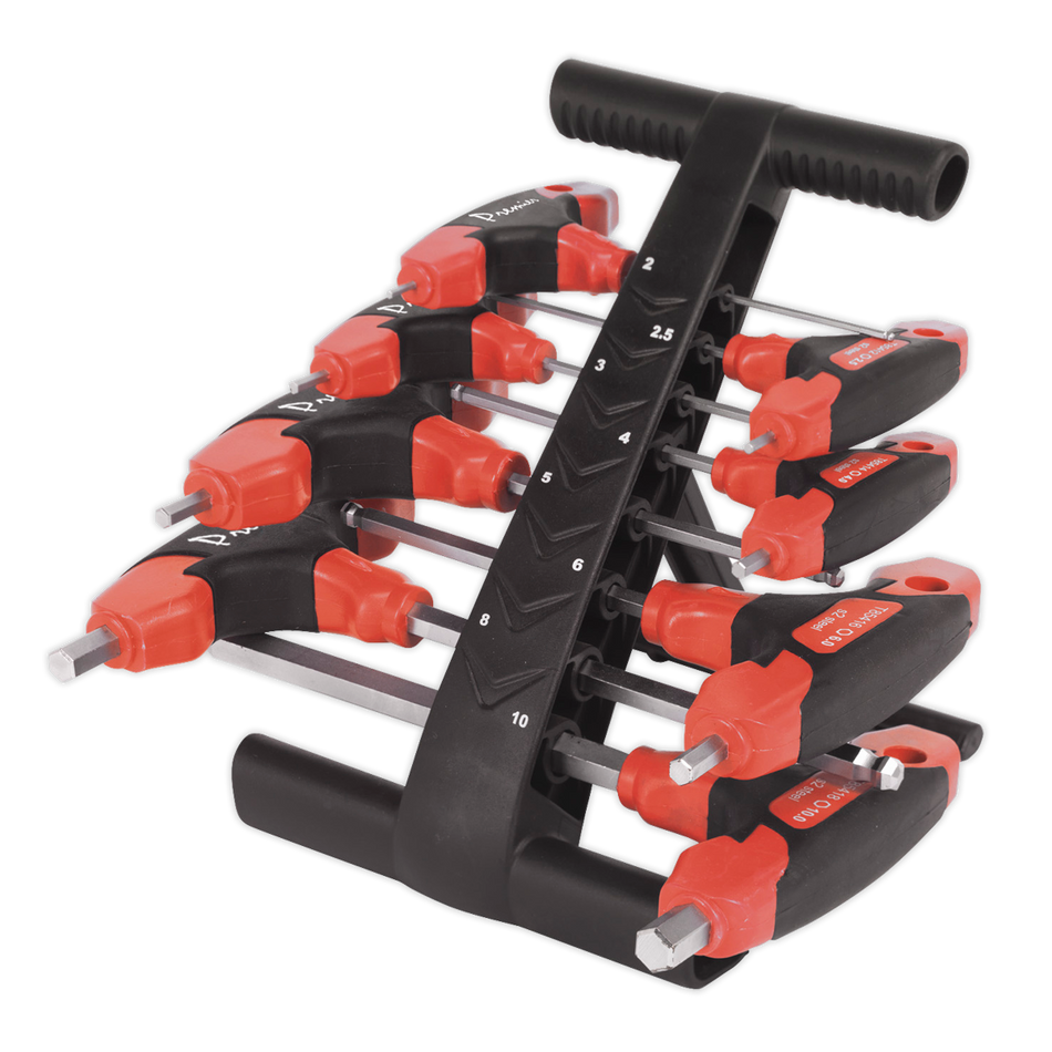 Sealey AK7144 8pc T-Handle Ball-End Hex Key Set