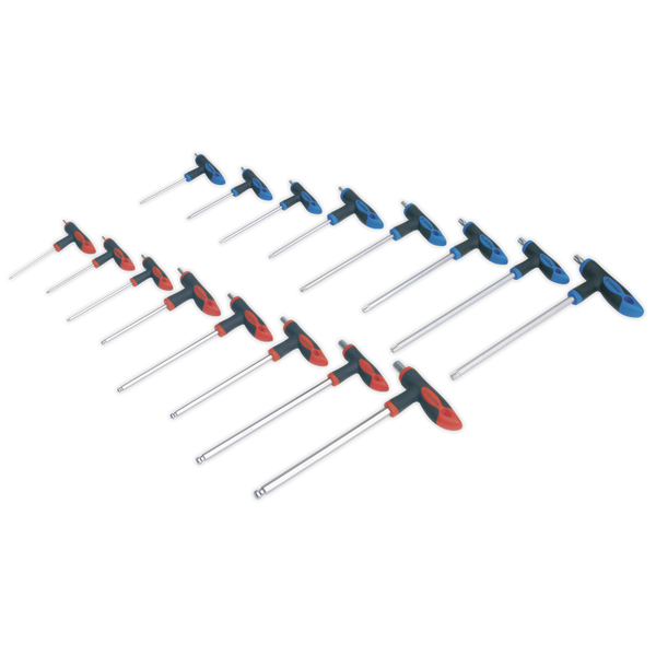 Sealey AK7147 16pc T-Handle TRX-Star* & Hex Key Set