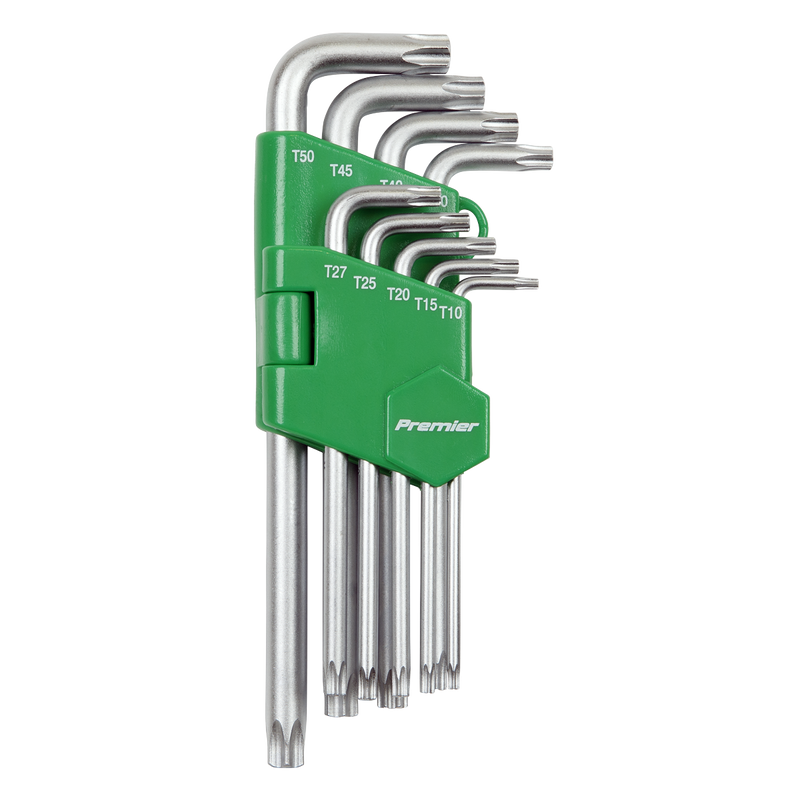 Sealey AK7162 9pc Long Security TRX-Star* Key Set