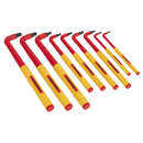 Sealey AK7178 9pc Extra-Long TRX-Star* Key Set - VDE Approved