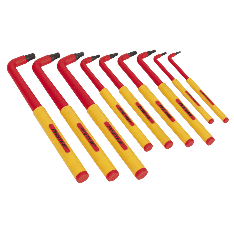 Sealey AK7178 9pc Extra-Long TRX-Star* Key Set - VDE Approved