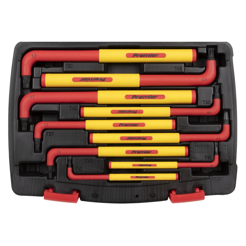Sealey AK7178 9pc Extra-Long TRX-Star* Key Set - VDE Approved