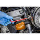 Sealey AK7190DB Ball-End Hex Key Set 9pc Colour-Coded Long Metric - Display Box of 10