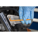 Sealey AK7190DB Ball-End Hex Key Set 9pc Colour-Coded Long Metric - Display Box of 10