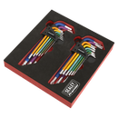 Sealey AK7199 TRX-Star* & Ball-End Hex Key Set 18pc Long Anti-Slip