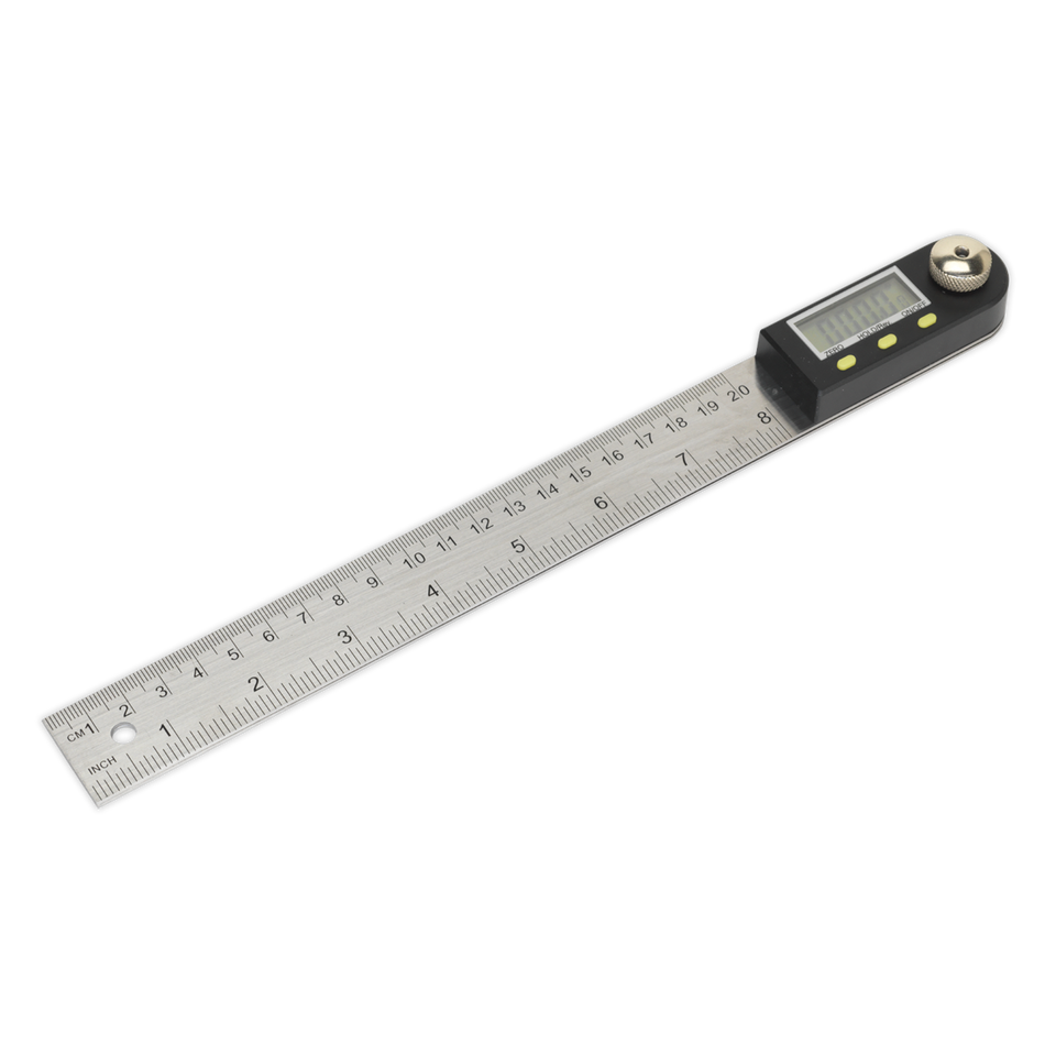 Sealey AK7200 200mm(8") Digital Angle Rule