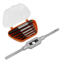 Sealey AK721 6pc Helix Type Screw Extractor Set with Tap Wrench