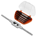 Sealey AK721 6pc Helix Type Screw Extractor Set with Tap Wrench