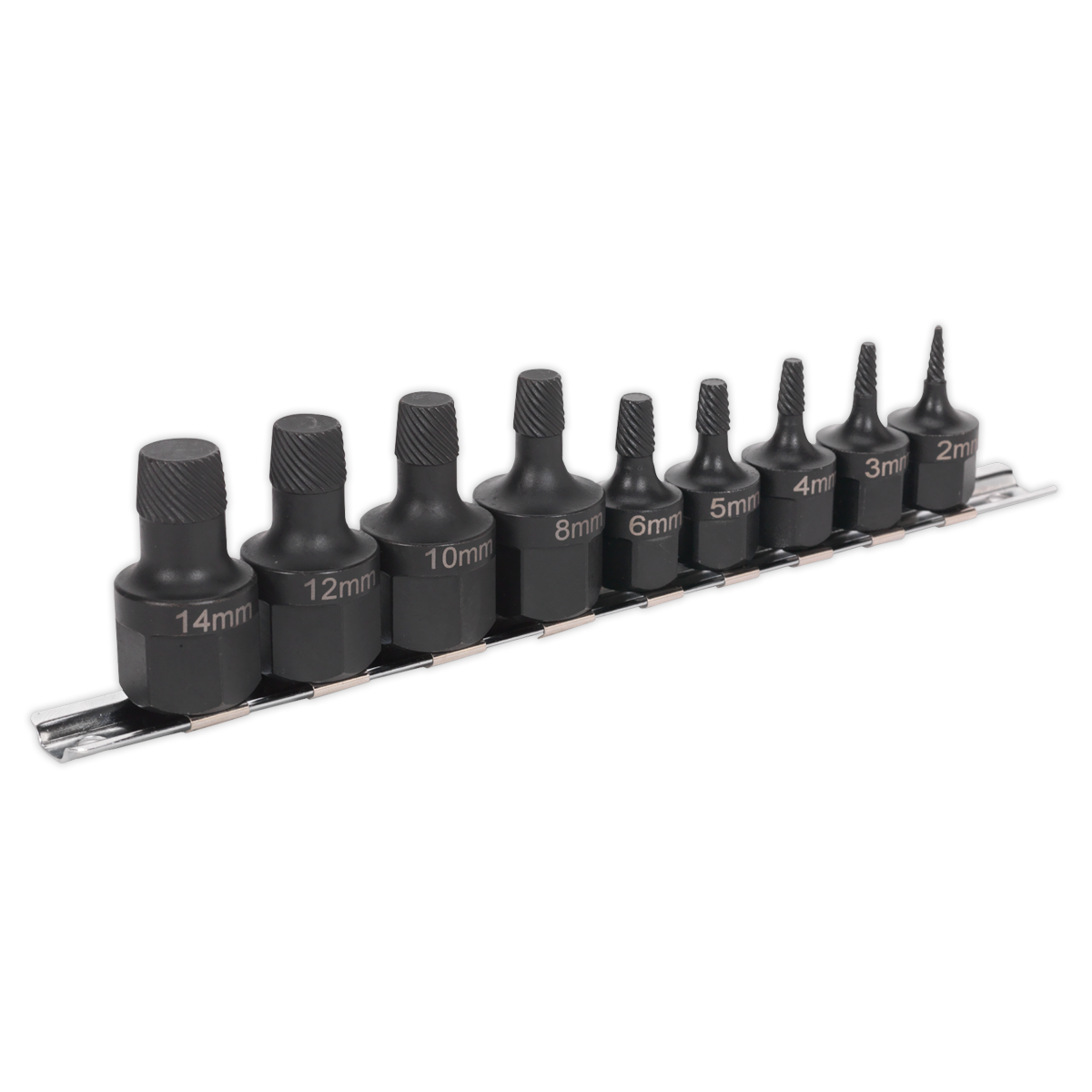 Sealey AK7222 9pc Stud Extractor Set
