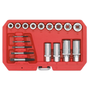 Sealey AK751 18pc Bolt, Stud & Screw Extractor Set