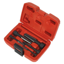 Sealey AK752 5pc Double Edge Screw Extractor Set
