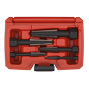 Sealey AK752 5pc Double Edge Screw Extractor Set