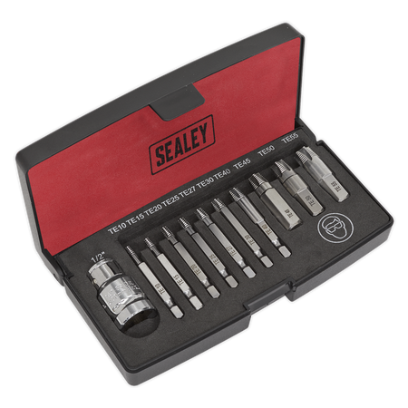 Sealey AK756T 11pc TRX-Star* Fitting Extractor Set