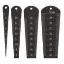 Sealey AK75TPG 4pc Taper Bore Gauge 1-30mm