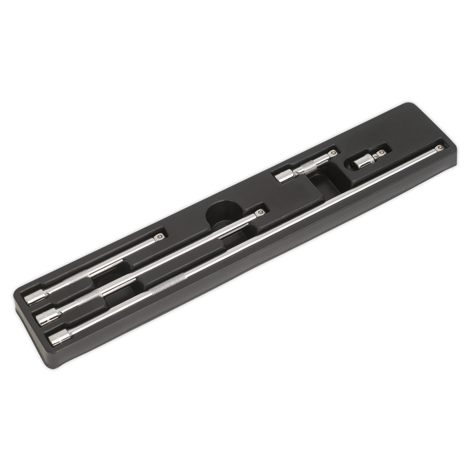 Sealey AK767 5pc 3/8"Sq Drive Wobble Extension Bar Set