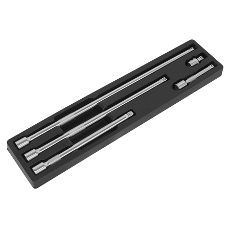 Sealey AK768 5pc 1/2"Sq Drive Wobble Extension Bar Set